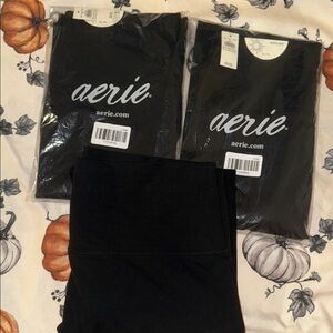 Aerie Classic Black Leggings